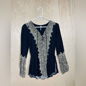 Free People Wildest Moments Tunic Top